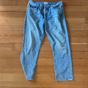Agolde Riley jeans light wash